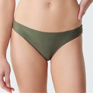 J. Crew Heritage 1989 High Leg Bikini Bottom BP209 GR7901